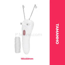 DepiLine® - Depilador Egípcio com Linha 100% Elétrico Recarga USB (Kit Completo)